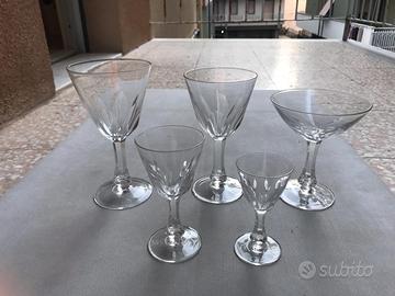 Servizio cristallo seconda metà xx secolo