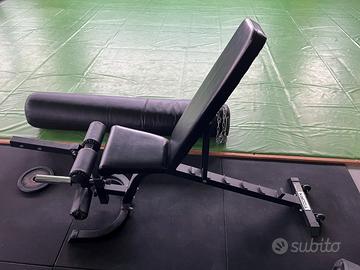 Panca inclinata Toorx con leg extension