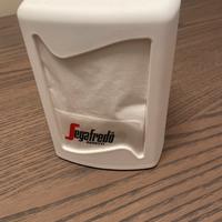 Porta tovsglioli Segafredo Zanetti originale bianc