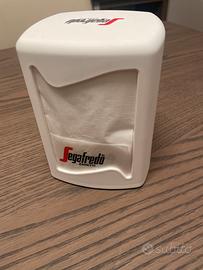 Porta tovsglioli Segafredo Zanetti originale bianc