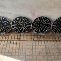 4coppe bicolore nere e diamantate originali