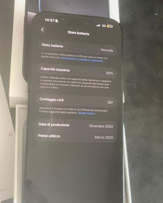 Iophone 16 pro max 256