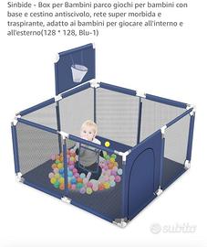 Box con canestro per bambini