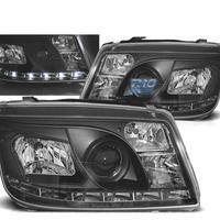 FARI PER VOLKSWAGEN VW BORA 98-05 FONDO NERO