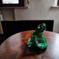 bottiglia artistica vetro di Empoli 