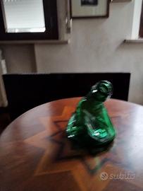 bottiglia artistica vetro di Empoli 