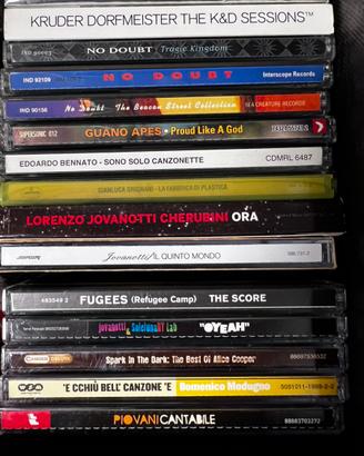 CD vari misti, alcuni rock, pop, collezioni
