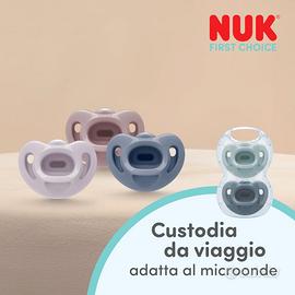 Succhietto NUK First Choice 0-6 Mesi | Ortodontico, Confezione Da 2