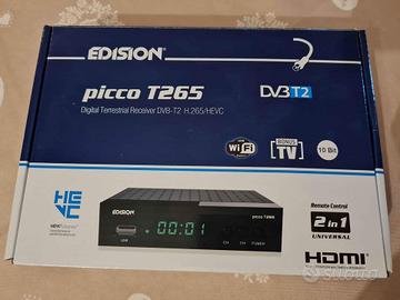 Nuovo, acquistato e mai usato Decoder DVB-T2 picco
