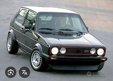 Cercò documenti per Golf mk1 gti 1.8