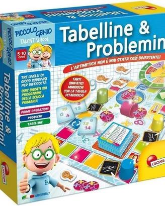 Probelmini e tabelline di Lisciani