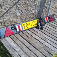 barra luminosa in pvc e luci a led