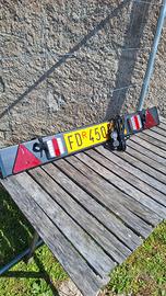 barra luminosa in pvc e luci a led