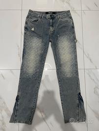 jeans flared azzurri 