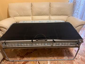 Divano letto in pelle 3 posti
