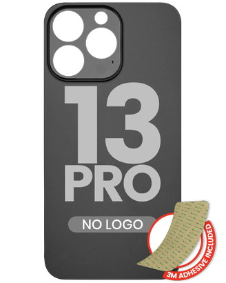 back glass/vetro posteriore IPhone 13 pro nero