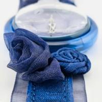 Swatch POP Midi King Blue PMN108 1999 NOS Blue Tra