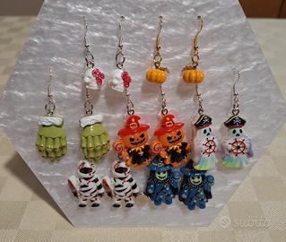 Orecchini di halloween.