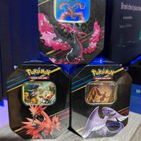 Set tin Pokemon Zenit Regale (IT) sealed