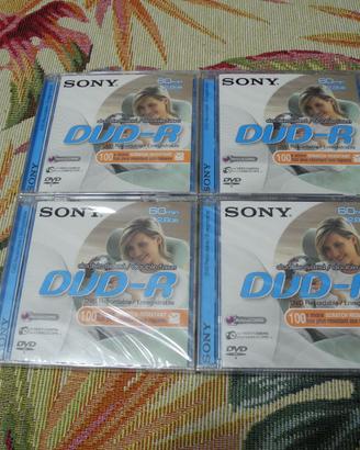 4 mini dvd sony per telecamere