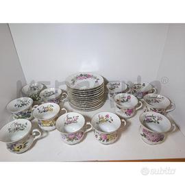 TAZZE PZ. 12 ROYAL CHINA MESI +PIATTINI