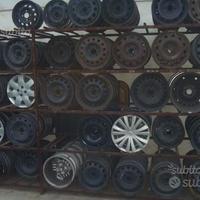 Cerchi ruote in ferro acciaio varie misure