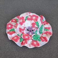 Cappellino Disney Baby rosa floreale Stitch – 6-12