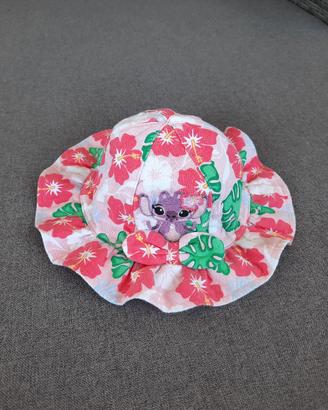 Cappellino Disney Baby rosa floreale Stitch – 6-12