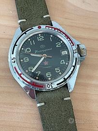 Vostok (Boctok) Komandirskie Red Star 3aka3 CCCP