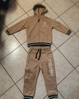 Tuta invernale Spiderman 4-5 anni