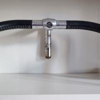 80s Vintage Combo Cinelli 1r Stem + Bar + Leather