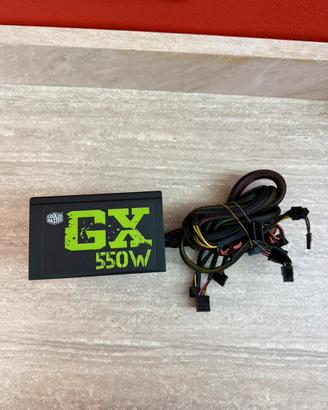 Alimentatore cooler master gx 550w