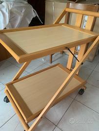Carrello in legno Foppapedretti