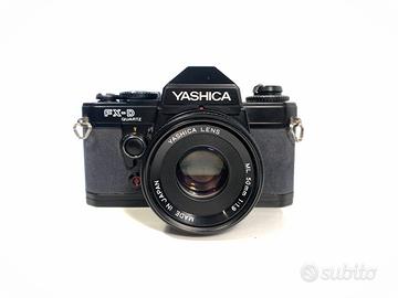 Yashica FX-D Quartz yashica 50 mm +opzione corredo