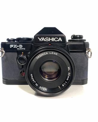 Yashica FX-D Quartz yashica 50 mm +opzione corredo