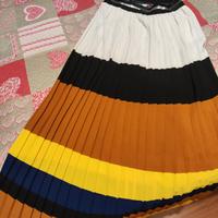 Gonna tsigana plissettata