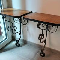 Comodini in ferro battuto 