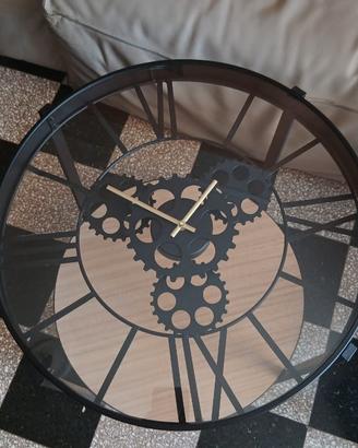 tavolino con orologio