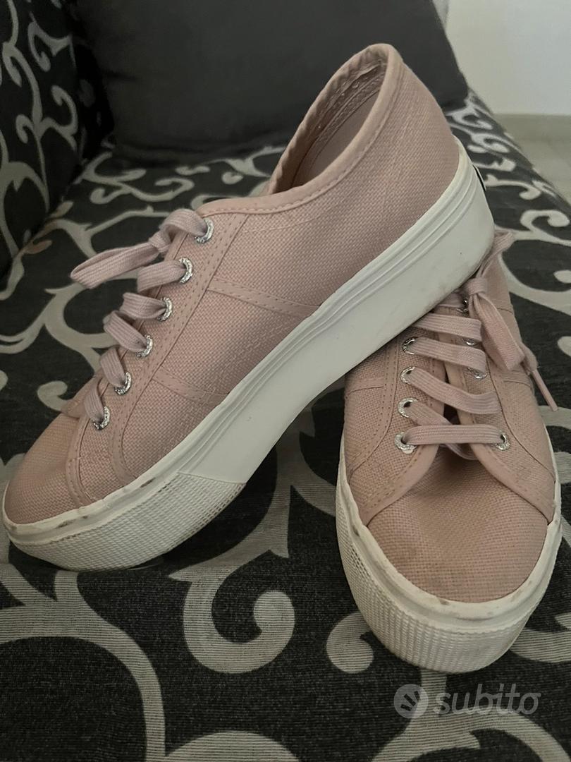 Superga rosa 2025 antico alte