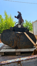 Benna carincate escavatore materiali sciol