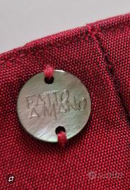 Borsa e stola seta Fatto a Mano