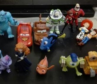 Personaggi 3d disney pixar esselunga