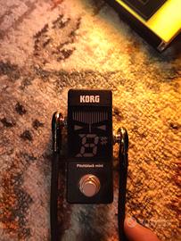 Pedale accordatore Korg pitchblack mini