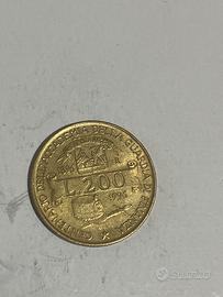 Moneta 200 lire 1896