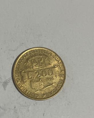 Moneta 200 lire 1896