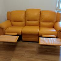 divano 3 posti con doppia sceslong