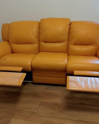 divano 3 posti con doppia sceslong