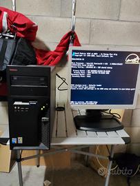 PC IBM ThinkCentre + Monitor  Funzionante