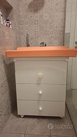 Fasciatoio - Cassettiera - Bagnetto