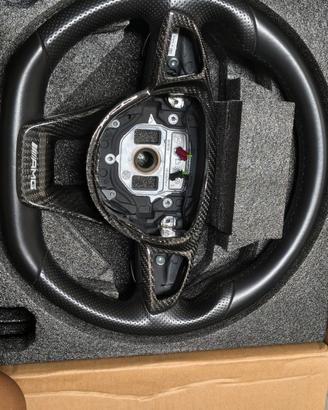 sterzo volante in fibra di carbonio mercedes w205 